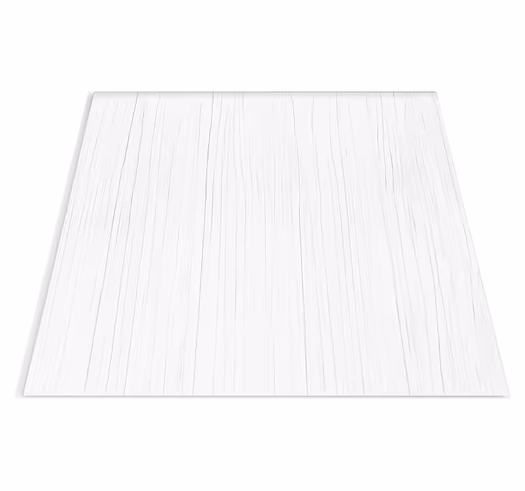 Vinyl teppich textur reines weiß vertikale holzoptik - TenStickers