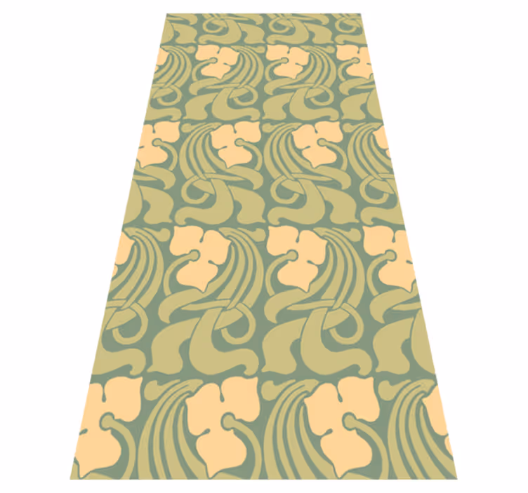Vinyl teppich vintage im modernen stil muster - TenStickers