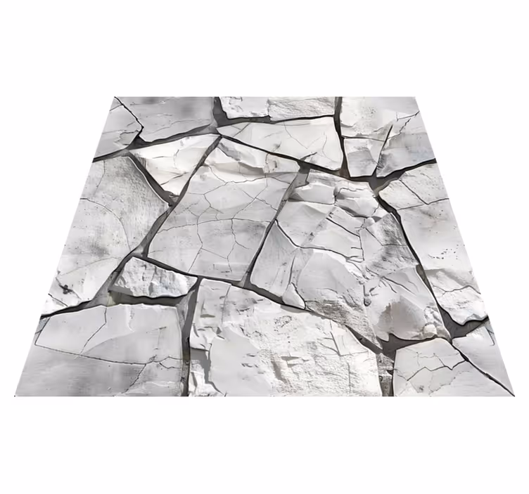 Vinyl teppich textur in grau design - TenStickers