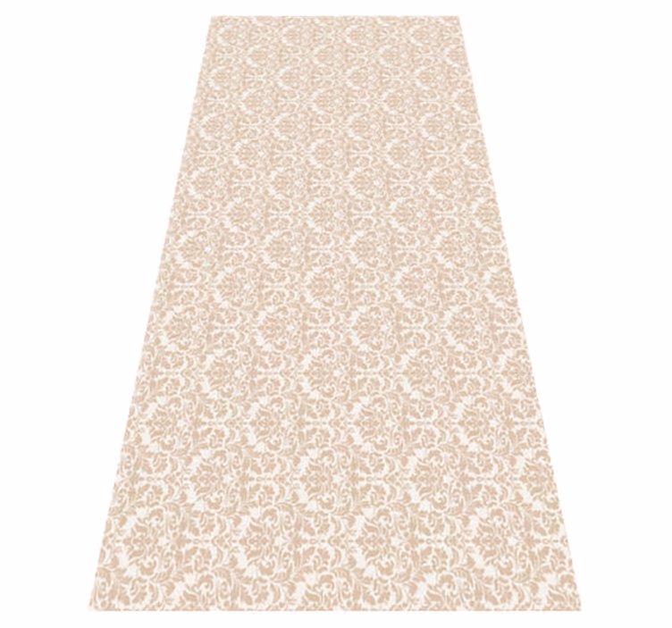 Vinyl teppich beige antikes hellbeiges muster - TenStickers