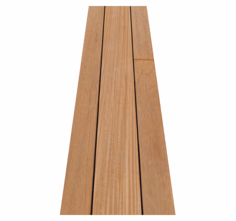 Vinyl teppich braun im holzlook mahagoni paneele - TenStickers