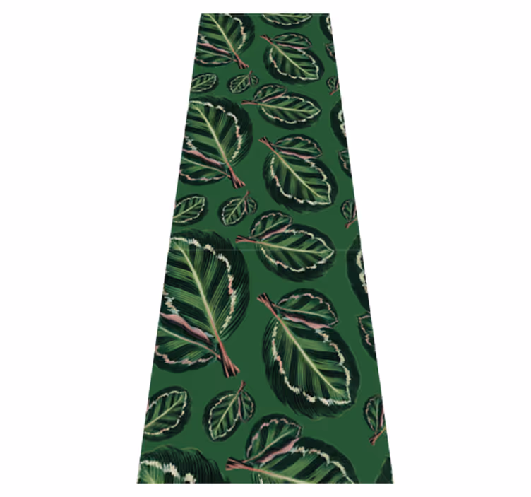 Vinyl teppich grün maranta verde - TenStickers