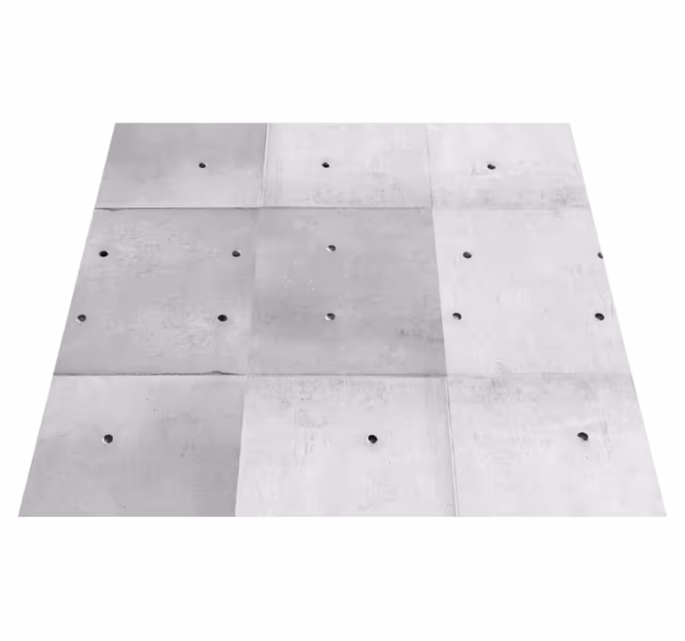 Vinyl teppich terrasse minimalistische betonplatten - TenStickers