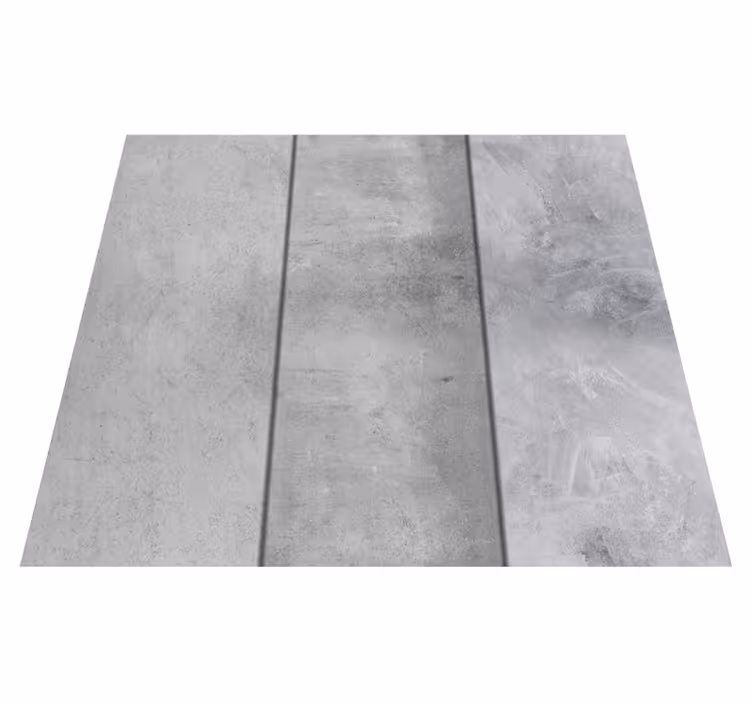 Vinyl teppich terrasse mit strukturiertem zementwand-design - TenStickers