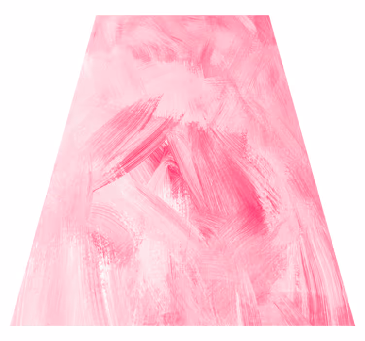Vinyl teppich rosa mit dunkelpink pinselstrichen - TenStickers