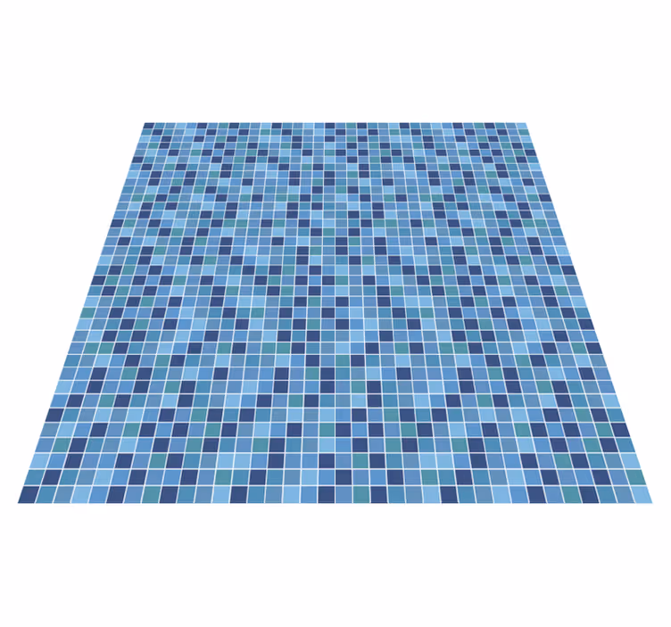 Vinylteppich geometrisch geometrisches Mosaiktextil - TenStickers