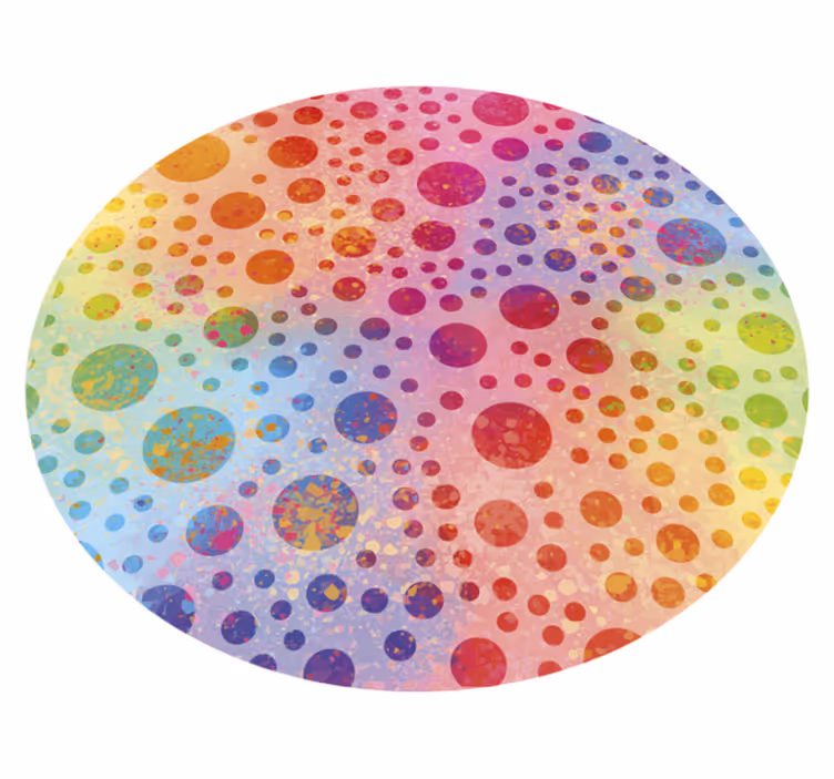 Vinyl teppich Holi Festival - TenStickers
