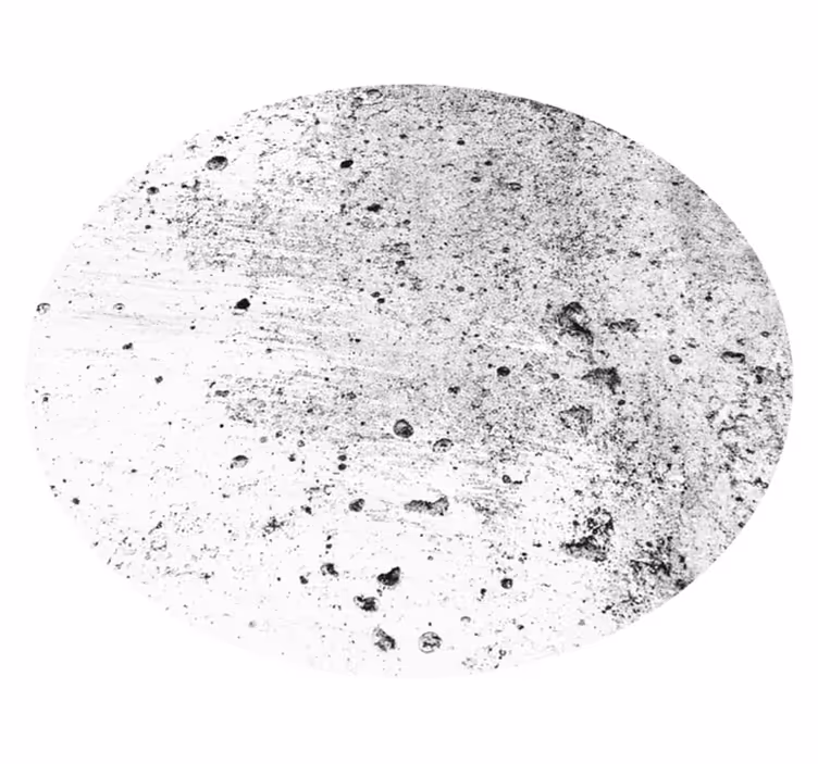 Vinyl Teppich Textur gesprenkeltes kreisförmiges design - TenStickers