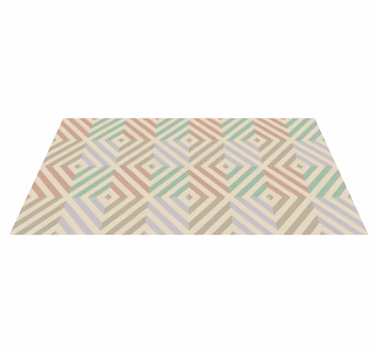 Vinyl Teppich geometrisch geometrische harmonie - TenStickers