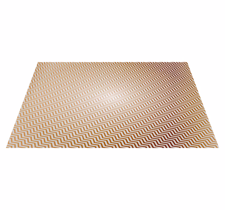 Vinyl Teppich gestreift chevron-muster - TenStickers