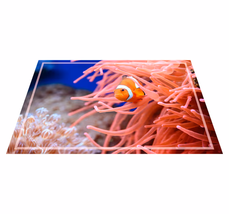 Vinylteppich Fische Clownfisch - TenStickers