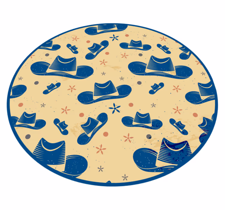 Vinyl Teppich Baby kreisförmiger spielbereich - TenStickers