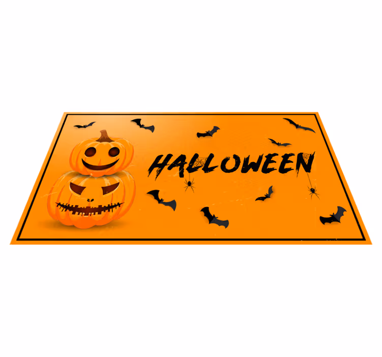 Vinyl Teppich Halloween halloween-feier - TenStickers