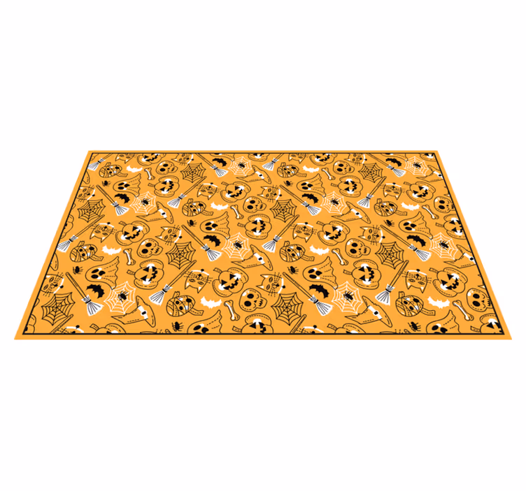Vinyl Teppich Halloween gruseliges halloween - TenStickers