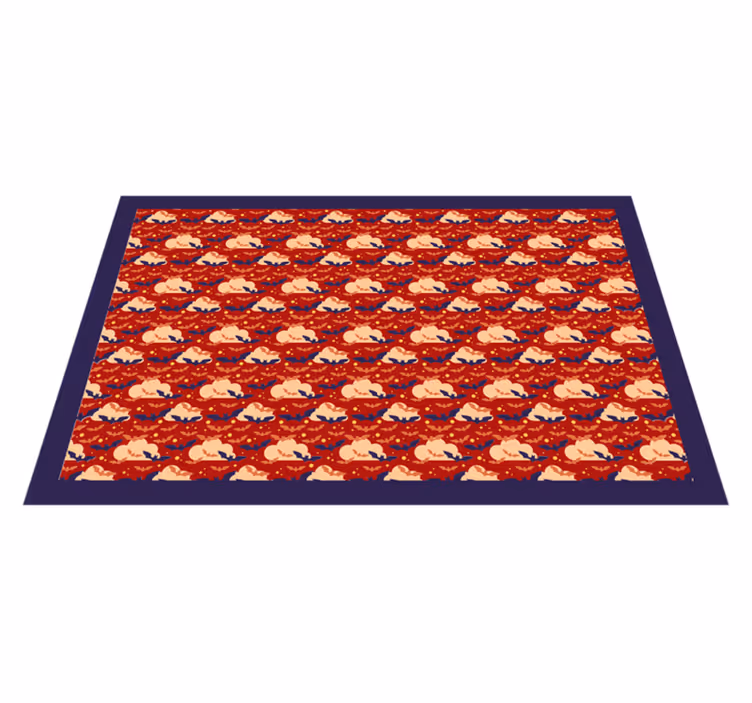 Vinyl Teppich Tiere safari-abenteuer - TenStickers