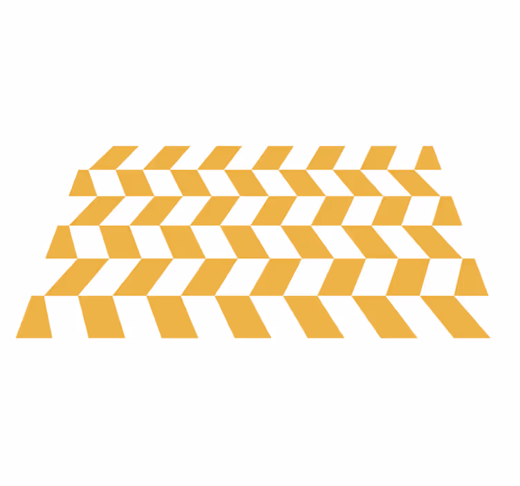 Vinyl Teppich gestreift geometrisches fischgrätenmuster - TenStickers