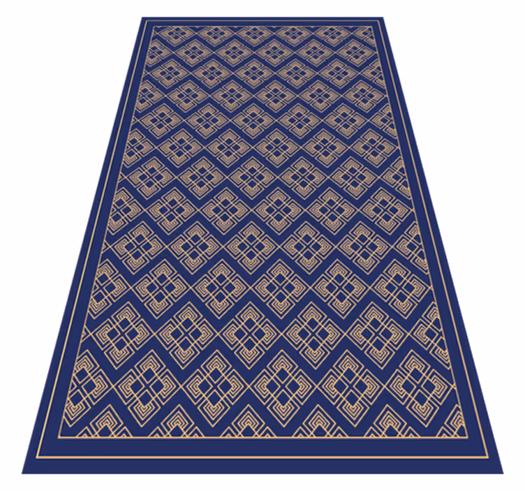 Vinyl Teppich Mandala geometrisches mandala - TenStickers