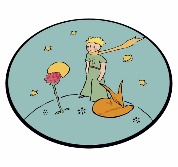 Vinyl Teppich Kinder märchenfigur - TenStickers