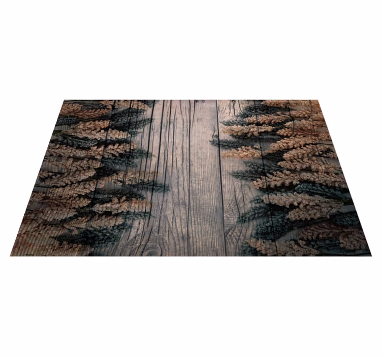 Vinylteppich Holzoptik holz textur kontrast - TenStickers