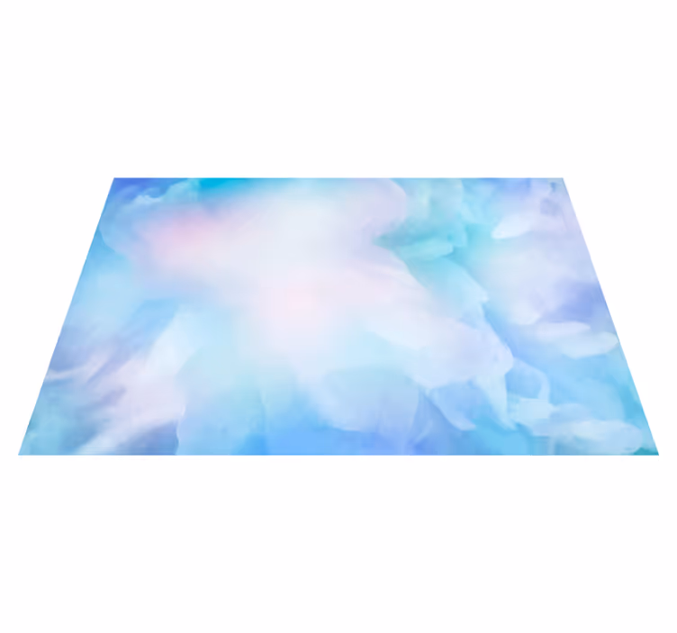 Vinylteppich modern Abstrakter blauer himmel - TenStickers