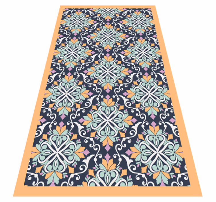 Vinyl Teppich Mosaik mosaik inspiriertes muster - TenStickers