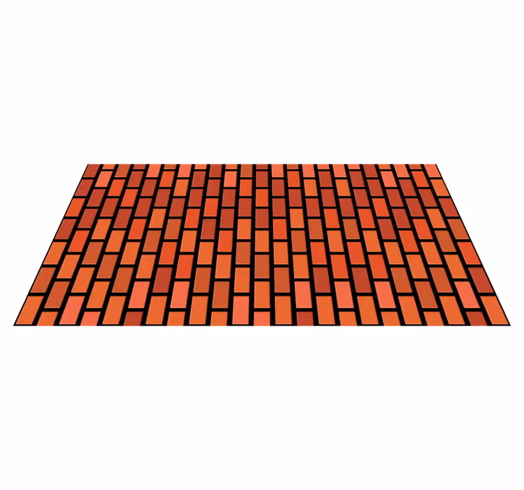 Vinyl Teppich Imitation geometrische kachelsimulation - TenStickers