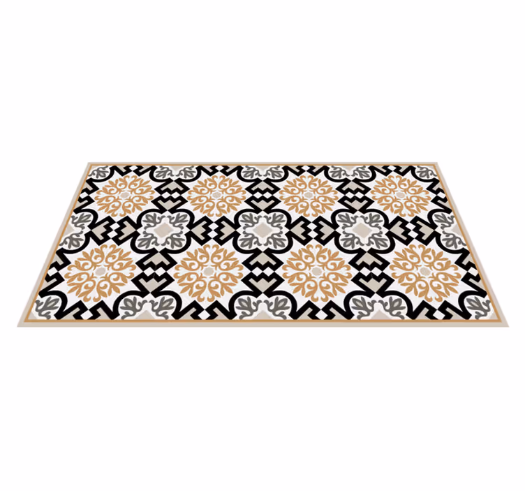 Vinyl Teppich Mosaik kompliziertes mosaik - TenStickers