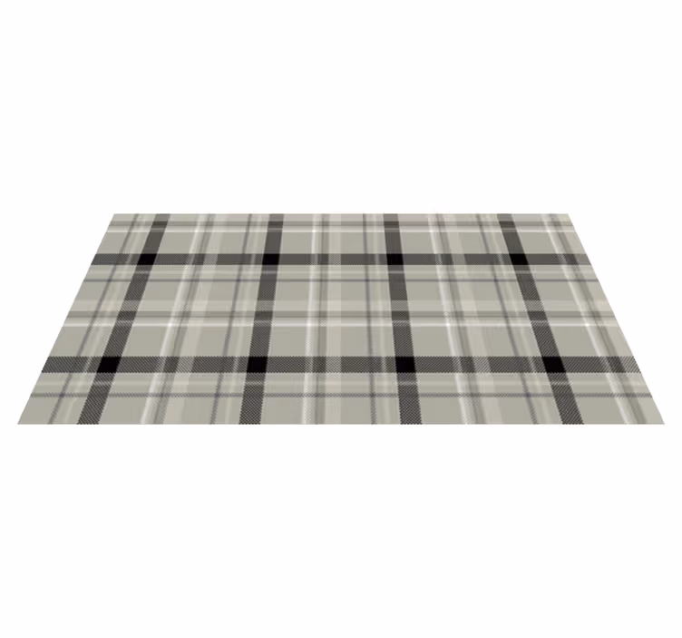 Vinyl Teppich Textur kariertes muster - TenStickers