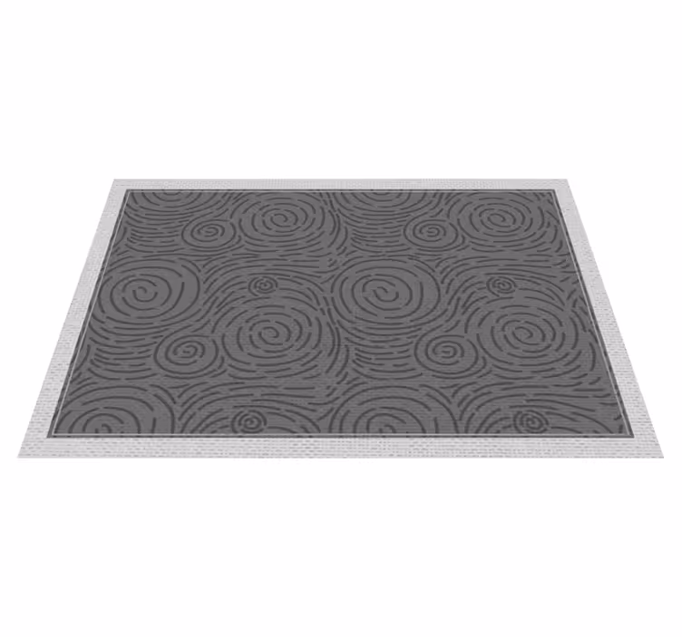 Vinyl Teppich Textur wirbelnde muster - TenStickers