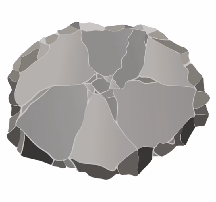Vinyl Teppich Marmor murmelsimulation - TenStickers