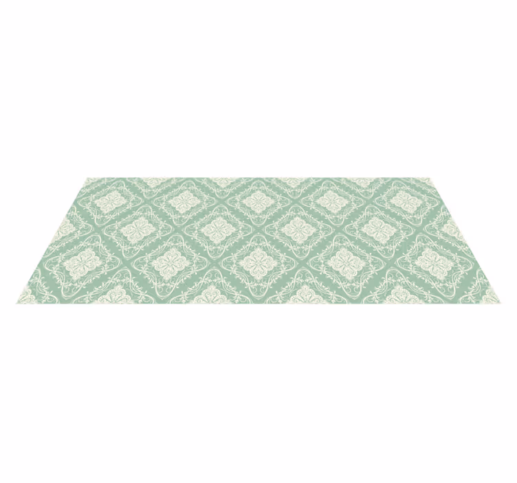 Vinyl Teppich Mosaik ornamentales muster - TenStickers