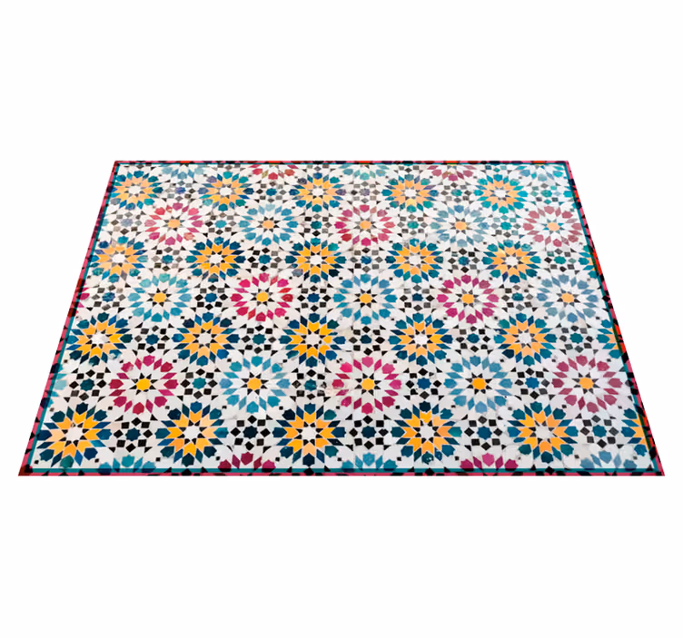 Vinylteppich Mosaik Mediterranes mosaikmuster - TenStickers