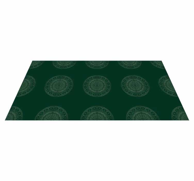 Vinyl Teppich Mandala mandala-motiv-design - TenStickers