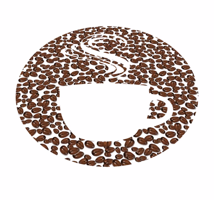 Vinyl Teppich Sterne koffein-galaxie - TenStickers