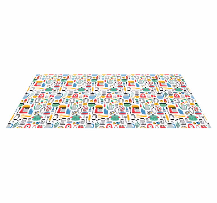 Vinyl Teppich Alphabet alphabet-kacheln - TenStickers