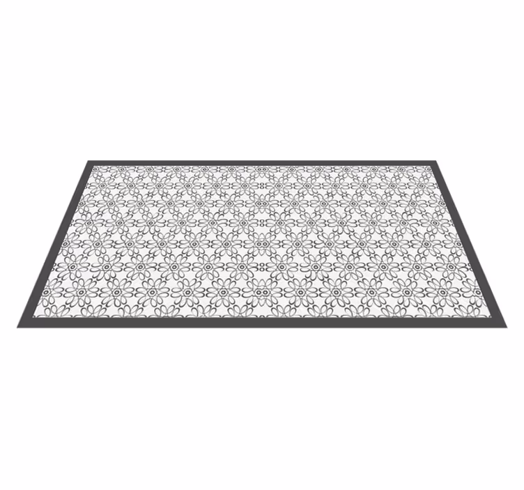 Vinylteppich modern Pflanze und blatt - TenStickers