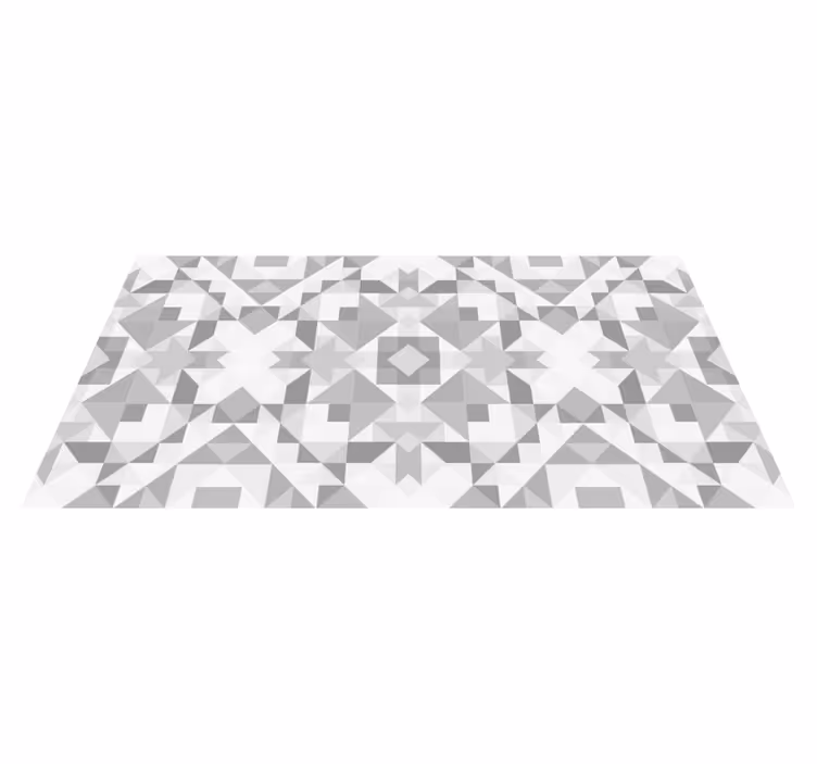 Vinyl Teppich geometrisch geometrisch abstrakt - TenStickers