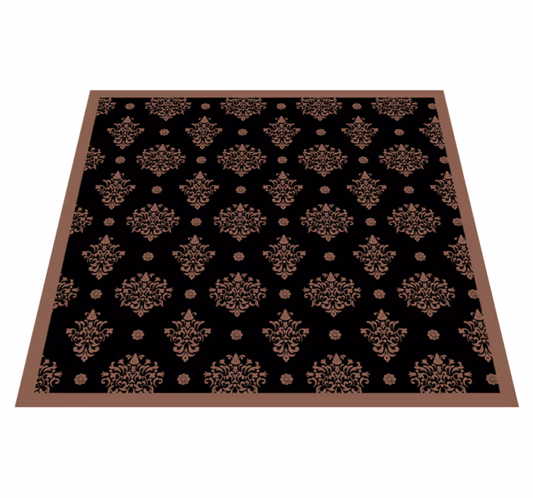 Vinyl Teppich Blumen blumen- und zierpflanzen - TenStickers