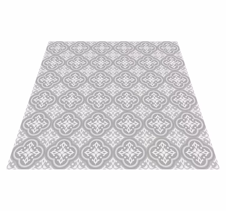 Vinyl Teppich Fliesenoptik gemusterte symmetrie - TenStickers