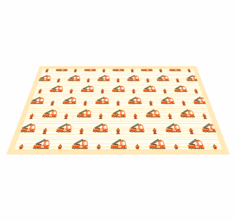 Vinylteppich kindlich verspieltes transportthema - TenStickers