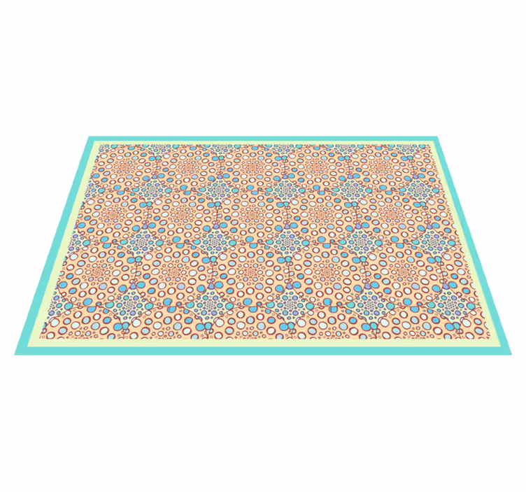 Vinyl Teppich Schlafzimmer anmutiger botanischer druck - TenStickers