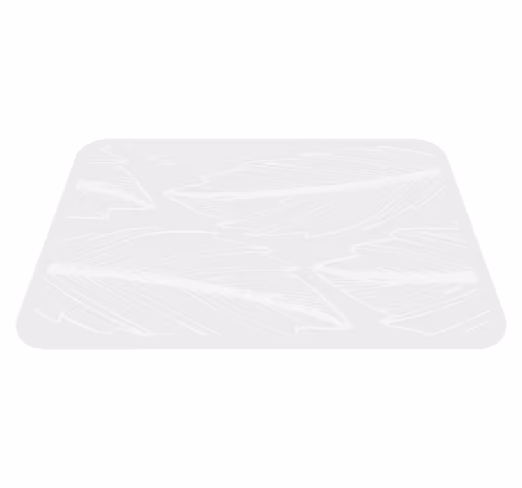 Vinyl Teppich Natur federabdruckmuster - TenStickers