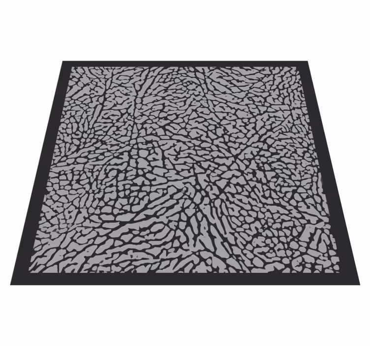 Vinylteppich Animal Print Elefantendruck - TenStickers