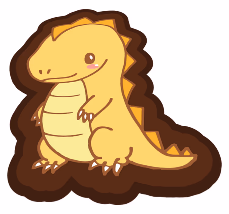 Vinyl Teppich Kinder süßer dinosaurier dinosaurier - TenStickers