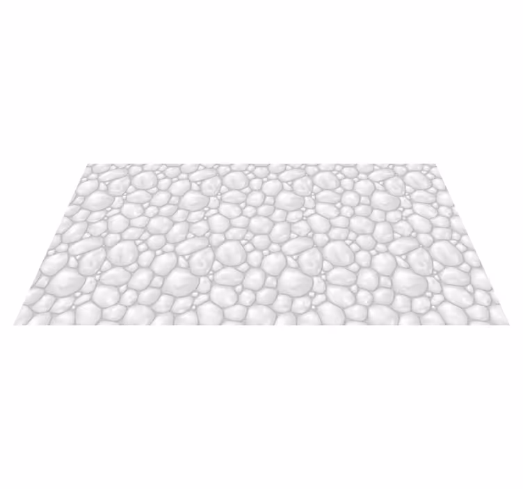 Vinyl Teppich Steinoptik elegante anordnung - TenStickers