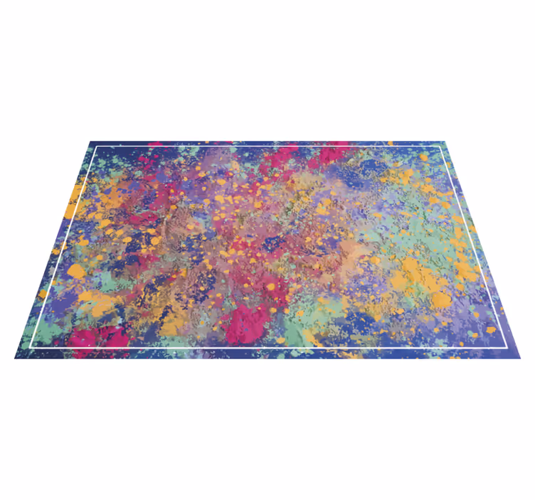Vinyl Teppich Imitation abstrakter ausbruch - TenStickers