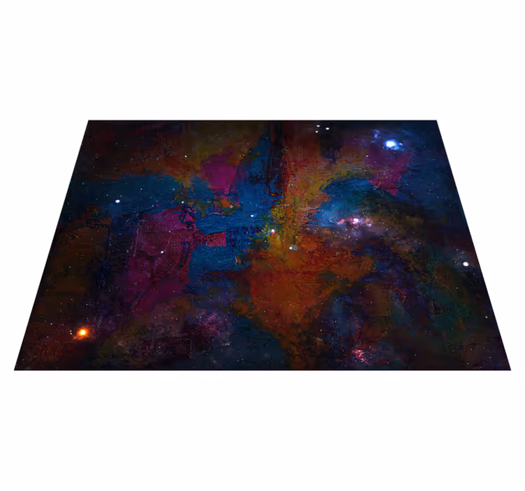 Vinylteppich modern Abstrakter spritzteppich - TenStickers