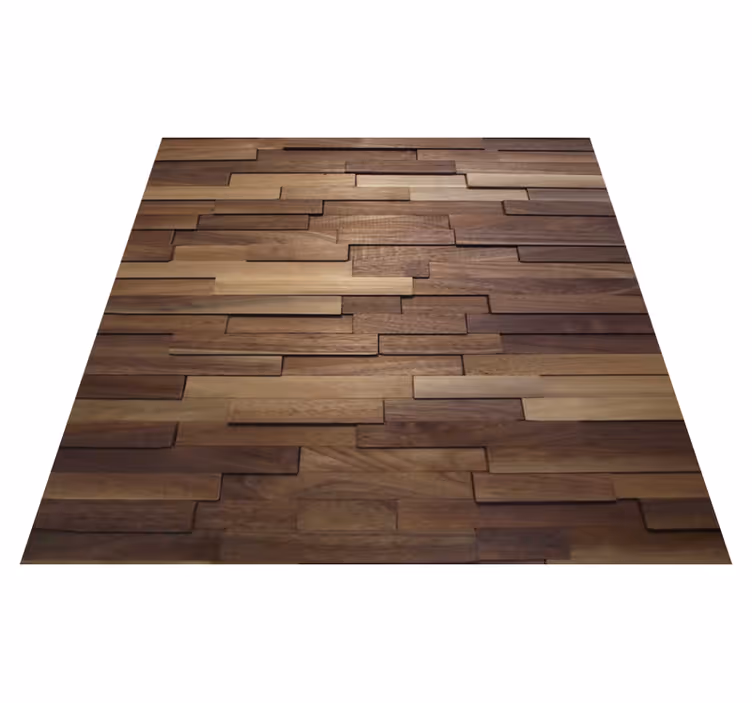 Vinylteppich Holz 3d-textur der holzplanke - TenStickers