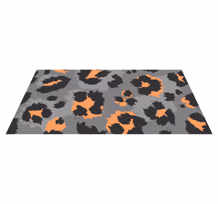 Vinyl Teppich Tiermuster kräftiges gepardenmuster - TenStickers