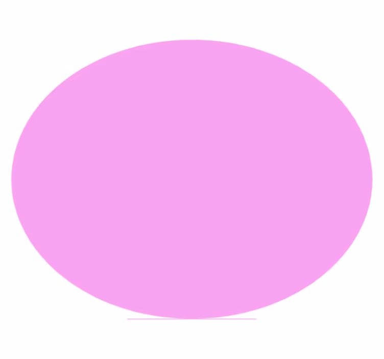 Vinyl teppich lila in lebhaftem runden design - TenStickers